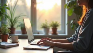 Von zu Hause aus arbeiten