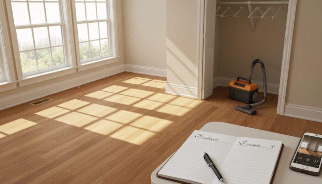 Auszugsinspektions-Checkliste