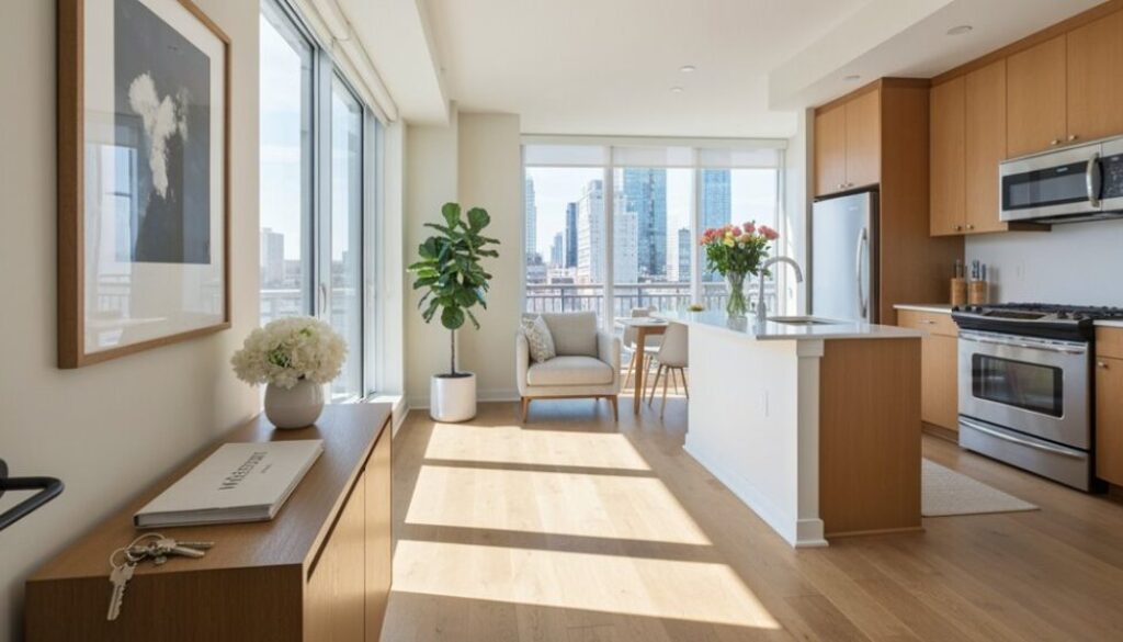 sieben Schritt Mietwohnung Leitfaden